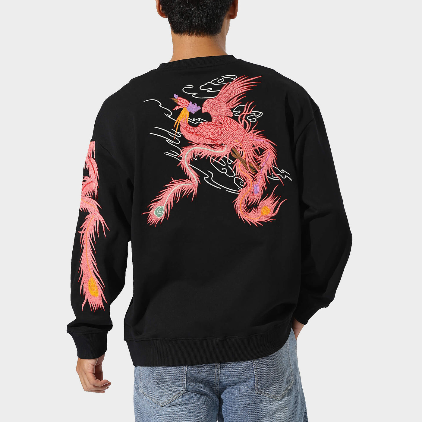 Enjin Phoenix Nakışlı Sweatshirt