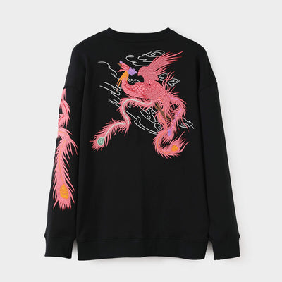 Enjin Phoenix Nakışlı Sweatshirt