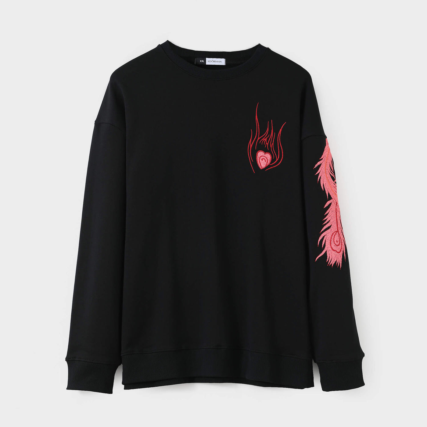 Enjin Phoenix Nakışlı Sweatshirt