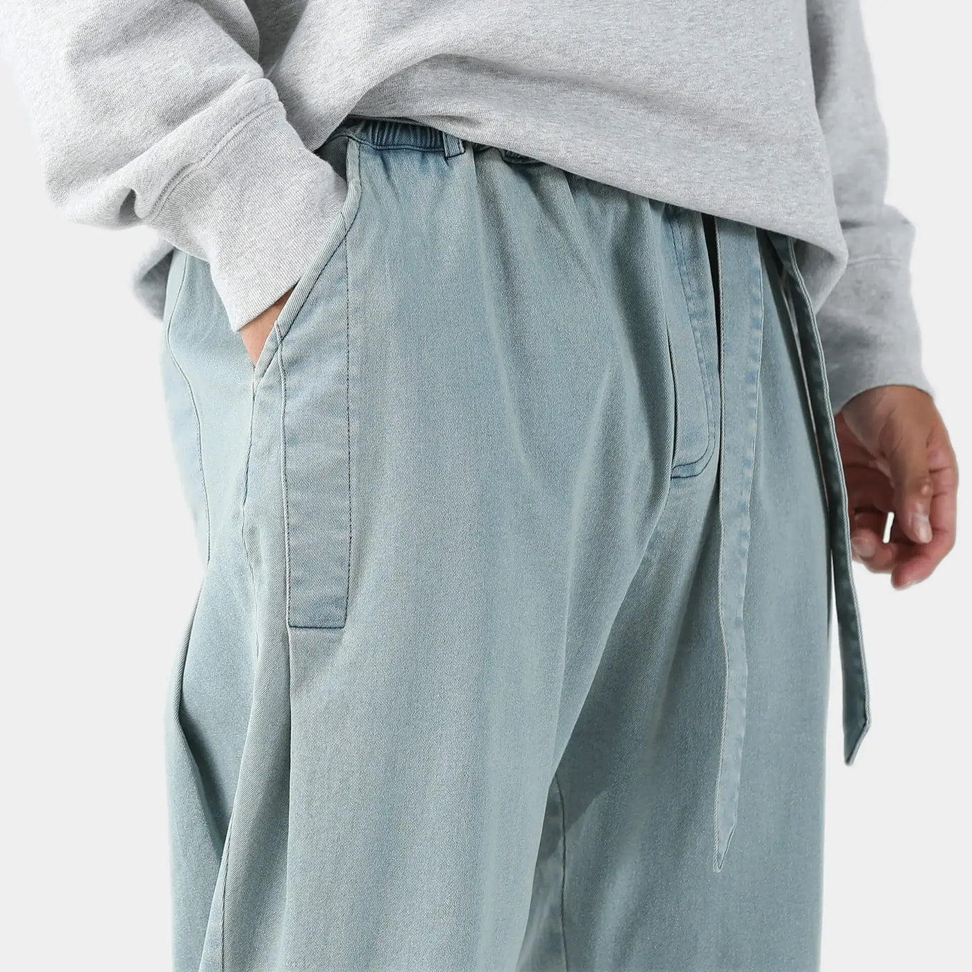 Oleno Harem Denim Pantolon